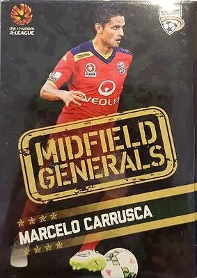 2015-16 Tap'n'play FFA A-League Soccer Midfield Generals Marcelo Carrusca #MG-03