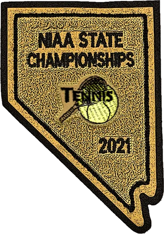 2021 NIAA State Championship Tennis Patch