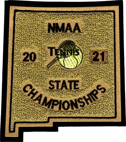 2021 NMAA State Championship Tennis Patch