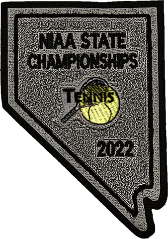 2022 NIAA State Championship Tennis Patch