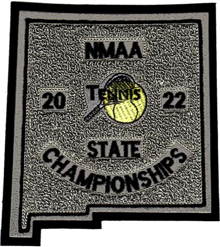 2022 NMAA State Championship Tennis Patch