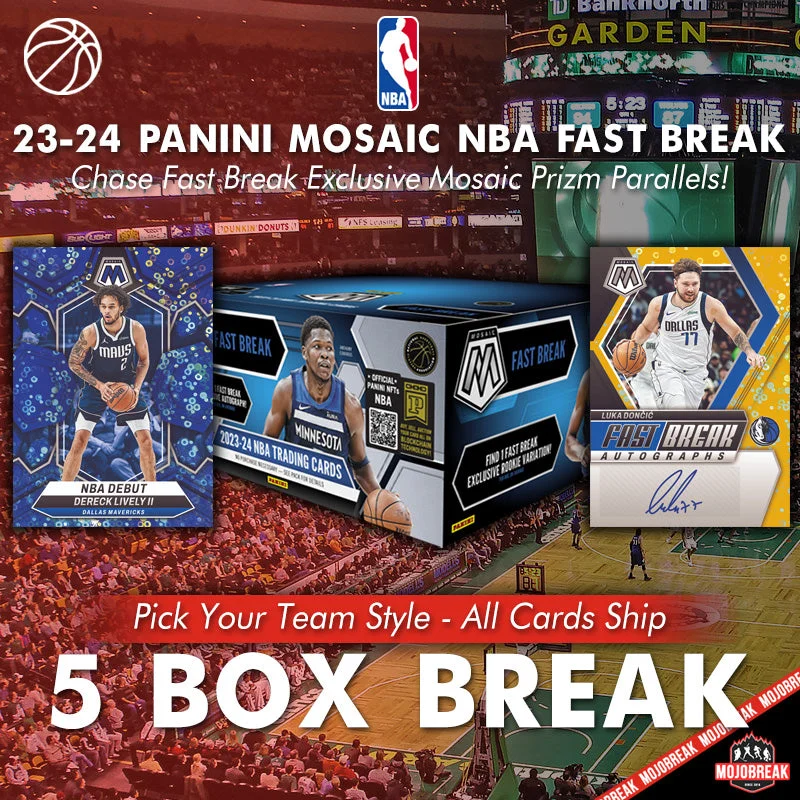 2023-24 Panini Mosaic NBA Fast Break 5 Box Pick Your Team #12