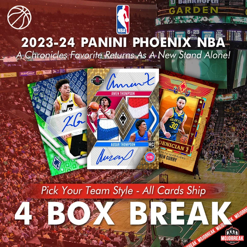 2023-24 Panini Phoenix NBA Hobby 4 Box Pick Your Team #15