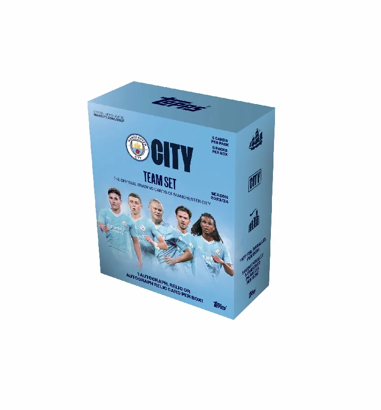 2023-24 Topps Manchester City FC Official Team Set