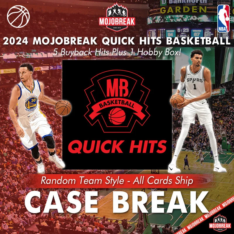 2024 Mojobreak Quick Hits NBA Vol. 1 Case Break Random Team #20