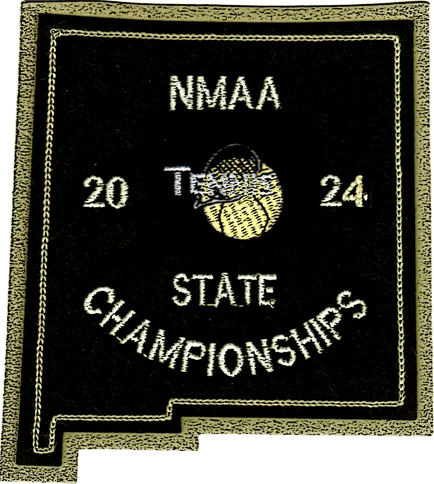 2024 NMAA State Championship Tennis Patch