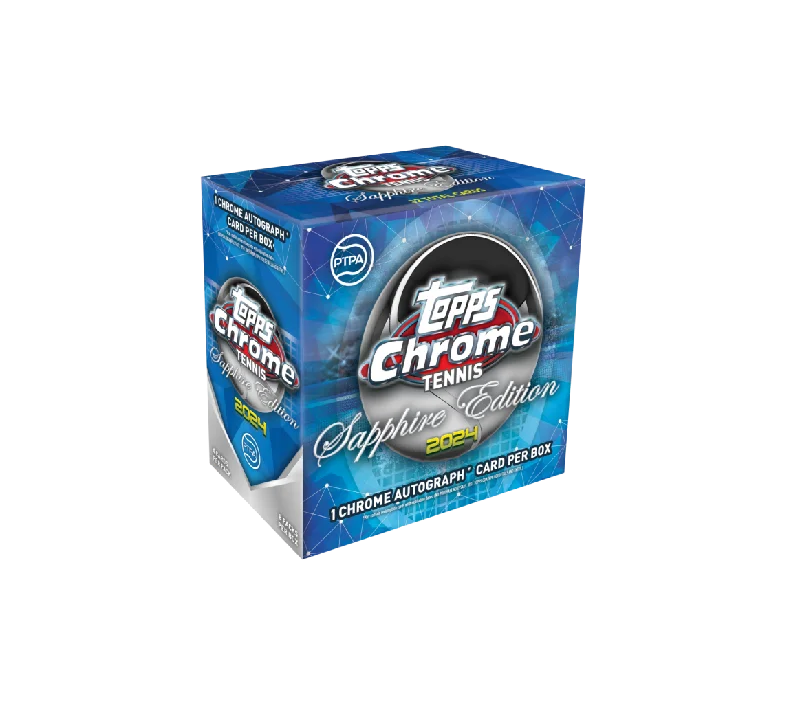 2024 Topps Chrome Tennis Sapphire Edition Box