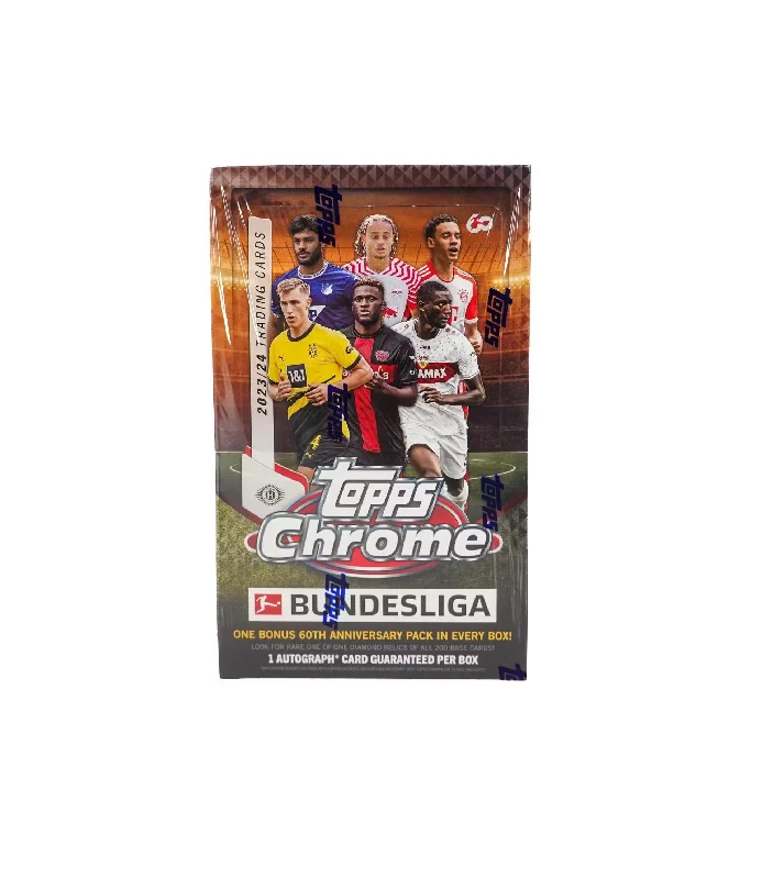 23-24 Topps Chrome Bundesliga Soccer Hobby Box