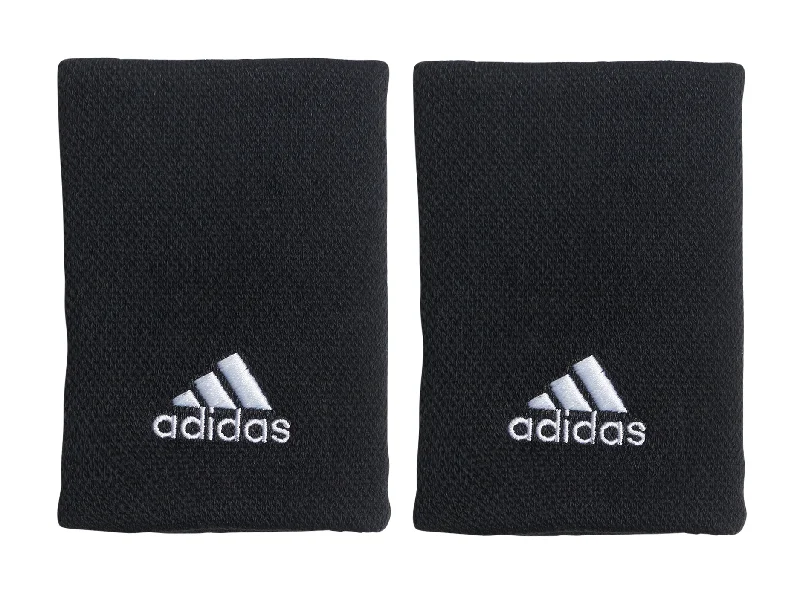 Adidas Tennis Wristband Large Black <BR> HD7321