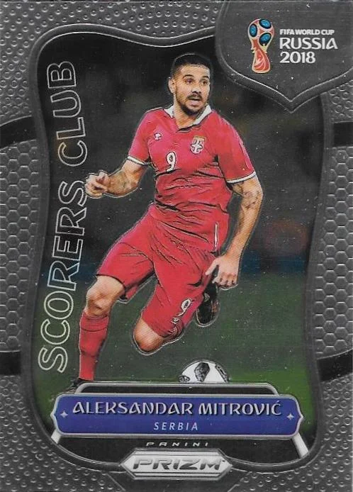 Aleksandar Mitrovic, Scorers Club, 2018 Panini Prizm World Cup Soccer