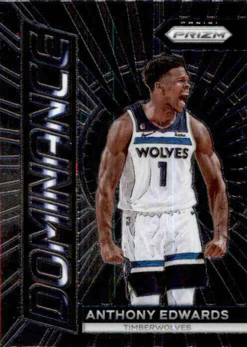 Anthony Edwards, Dominance, 2023-24 Panini Prizm Basketball NBA