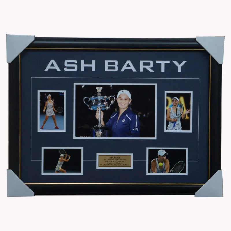 Ash Barty 2022 Australian Open Grand Slam Champion Collage Framed - 4999