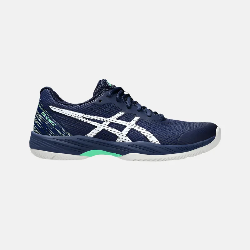 Asics Gel-Game 9 Men's Tennis Shoes - Blue Expanse/White