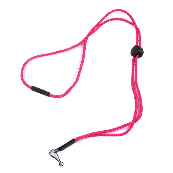 Break Away 18" Neck Whistle Lanyard - Pink