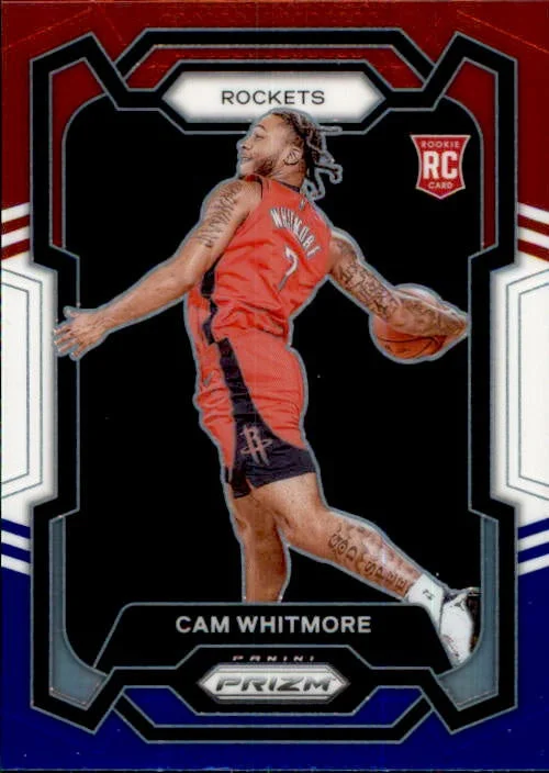 Cam Whitmore, RC, Red White Blue Prizm, 2023-24 Panini Prizm Basketball NBA