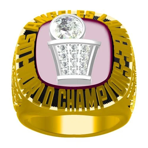 Custom 1985 Los Angeles Lakers NBA Basketball World Championship Ring