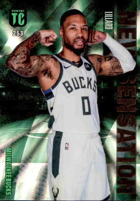 Damian Lillard, #253, New Sensation, 2024 Panini Top Class Basketball NBA