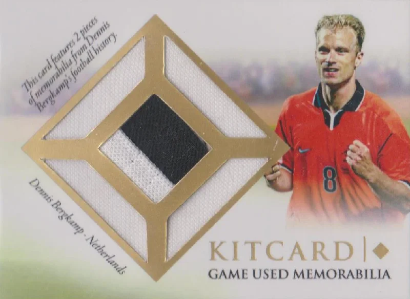 Dennis Bergkamp, Kitcard, 2016 Futera Unique Soccer