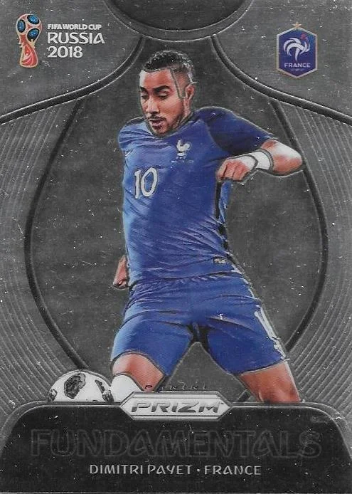 Dimitri Payet, Fundamentals, 2018 Panini Prizm World Cup Soccer