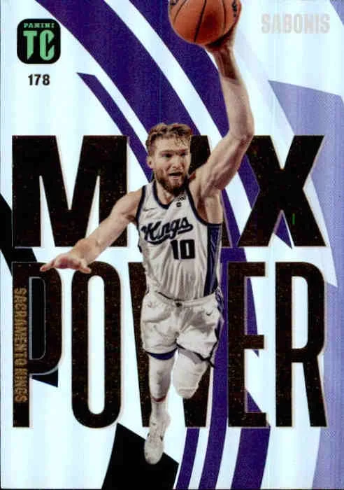 Domantas Sabonis, Max Power, #178, 2024 Panini Top Class Basketball NBA