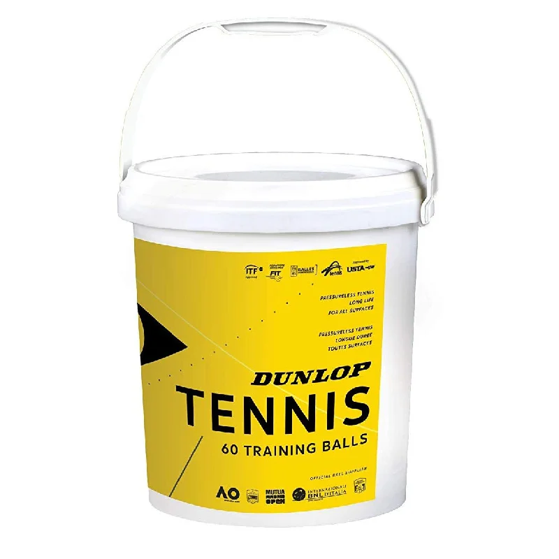 Dunlop Training Tennis Bucket - 60 Balls