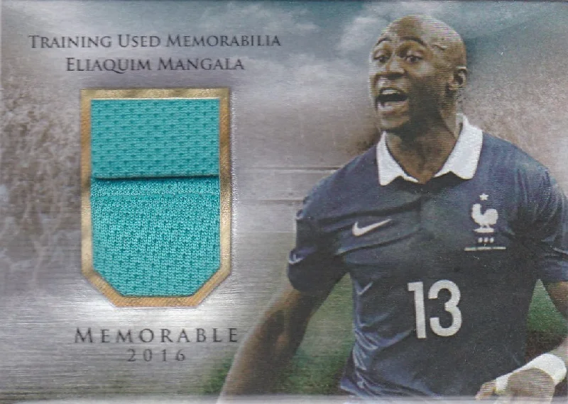 Eliaquim Mangala, Memorable, 2016 Futera Unique Soccer