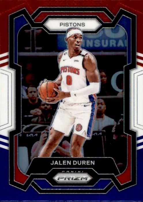 Jalen Duren, Red White Blue Prizm, 2023-24 Panini Prizm Basketball NBA