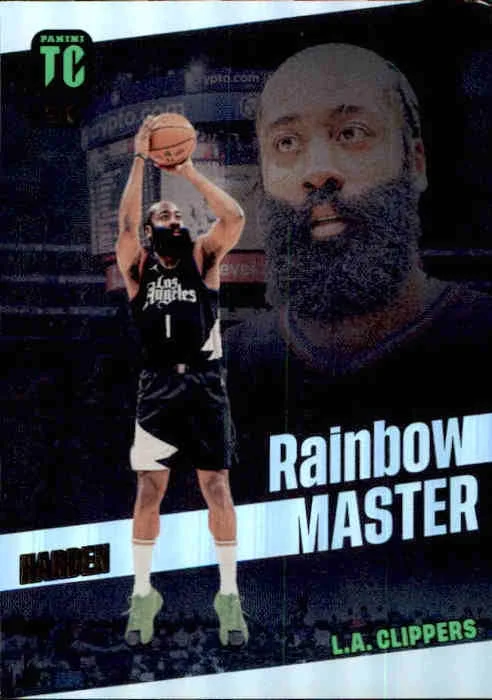 James Harden, #210, Rainbow Masters, 2024 Panini Top Class Basketball NBA