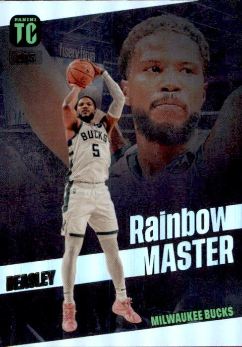 Malik Beasley, #205, Rainbow Masters, 2024 Panini Top Class Basketball NBA