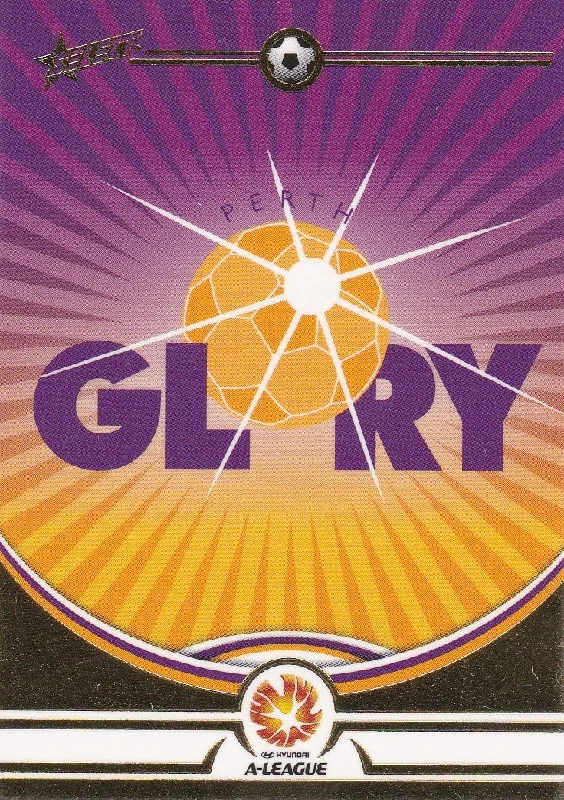 Perth Glory Logo card, 2006 Select A-League Soccer