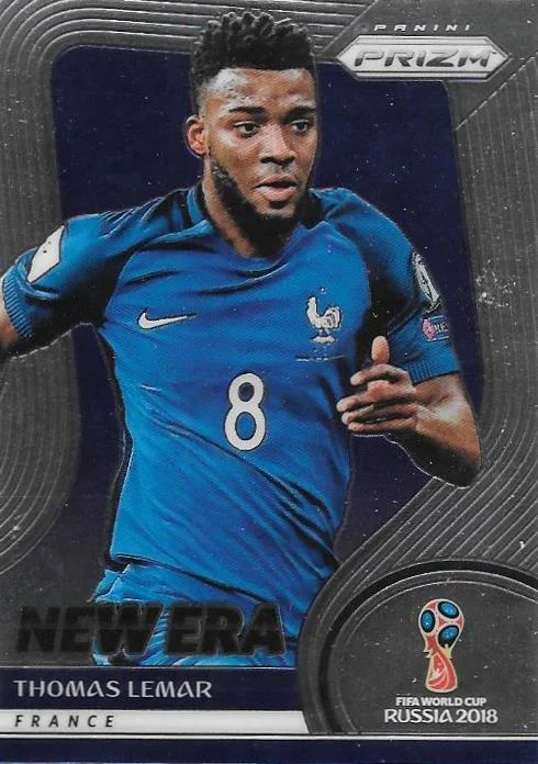 Thomas Lemar, New Era, 2018 Panini Prizm World Cup Soccer