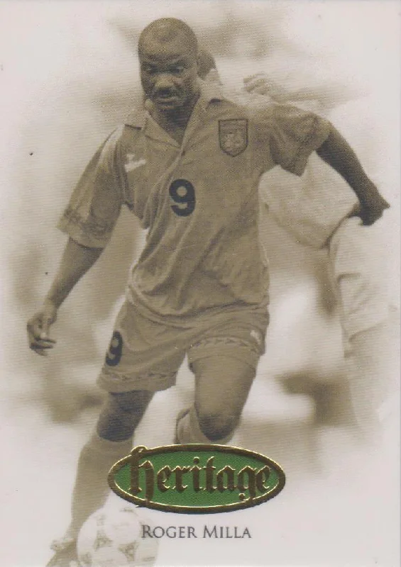 Roger Milla, Heritage, 2016 Futera Unique Soccer