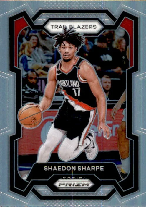 Shaedon Sharpe, Silver Prizm, 2023-24 Panini Prizm Basketball NBA