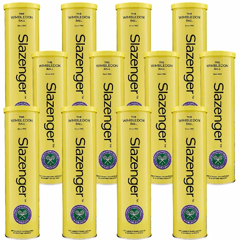 Slazenger Wimbledon Ultra Vis Tennis balls x 4 Dozen