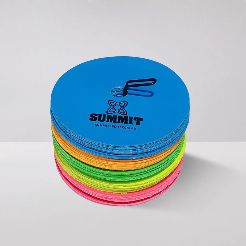 SUMMIT Flat Agility Markers 50 Pack