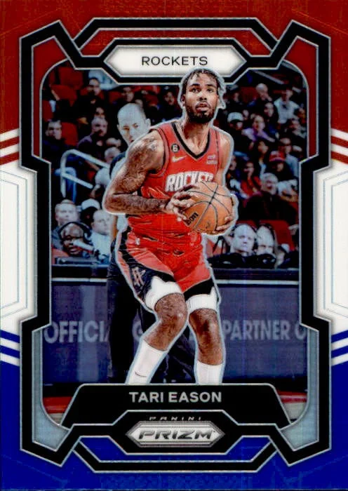 Tari Eason, Red White Blue Prizm, 2023-24 Panini Prizm Basketball NBA