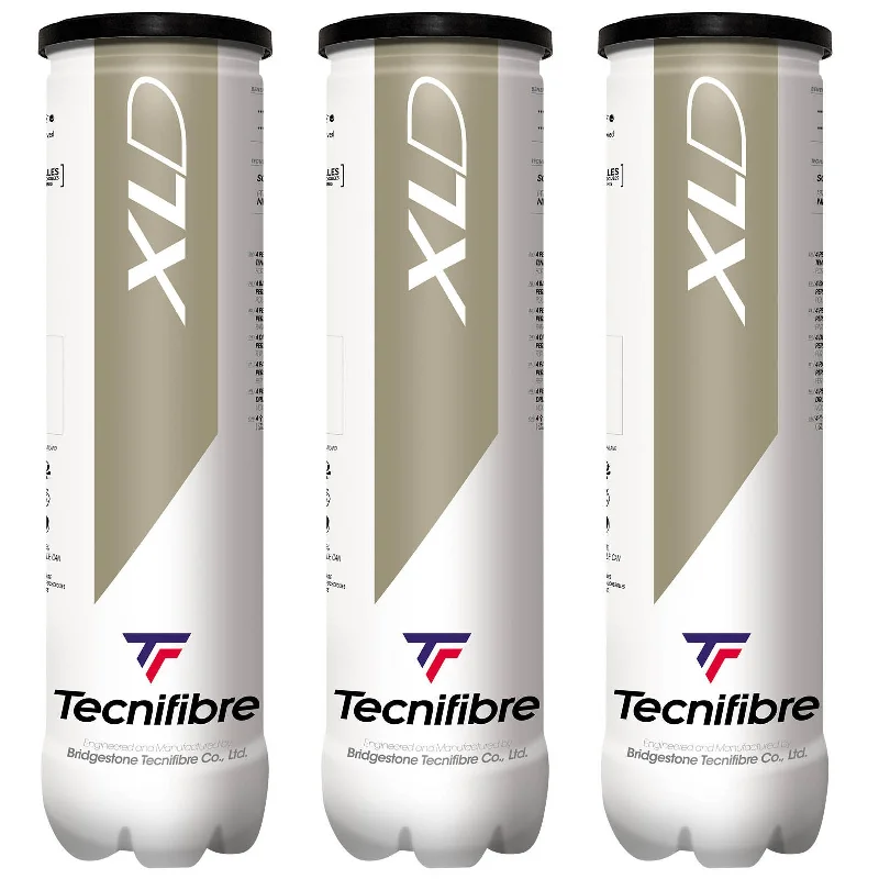 Tecnifibre XLD Tennis Balls - 1 Dozen