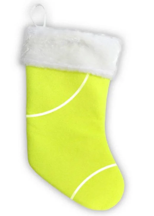 Tennis Christmas Stocking