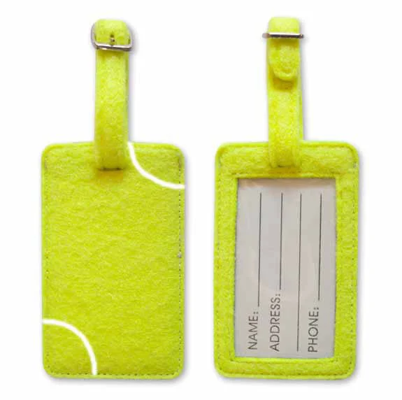 Tennis Luggage Tag