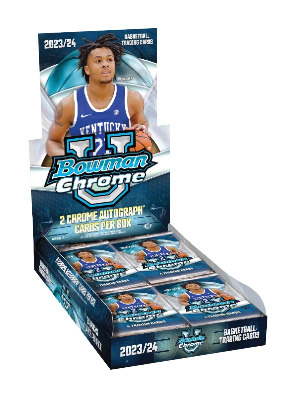 Topps Bowman University Chrome Basketball 2023/24 - Hobby Box