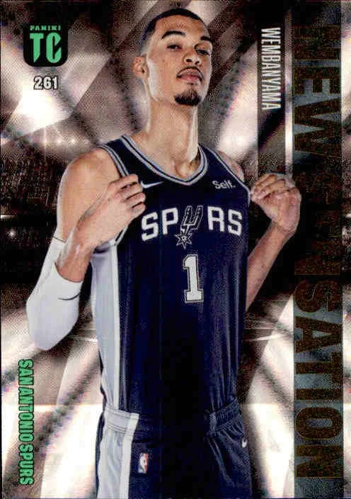 Victor Wembanyama, #261, New Sensation, 2024 Panini Top Class Basketball NBA