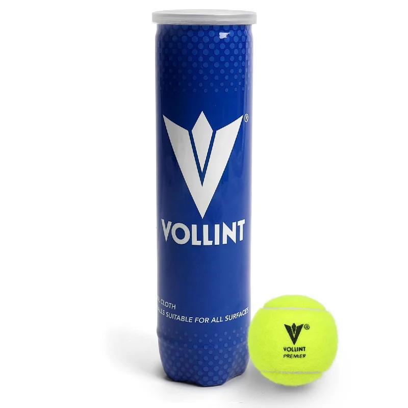 Vollint Premier Tennis Balls - Tube of 4