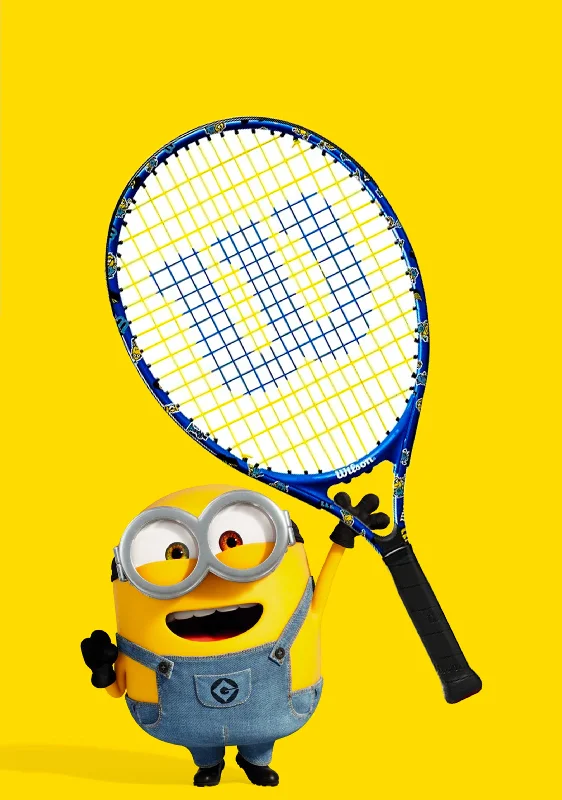 Wilson Junior Minions Tennis Racquet 21 Blue <br> WR124310U