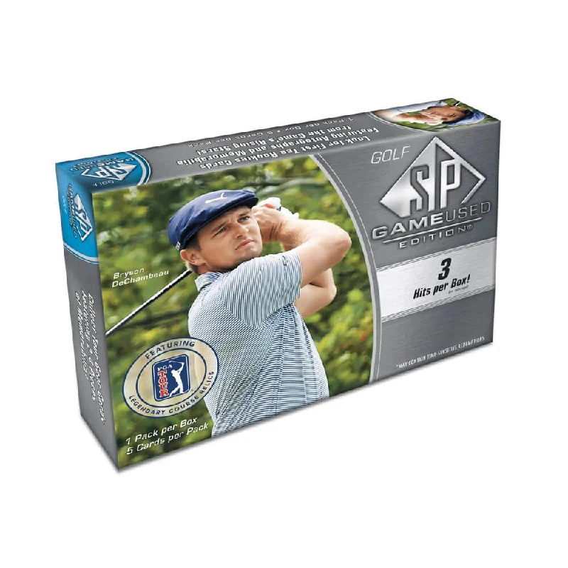 2021 Upper Deck SP Game Used Golf Hobby Box