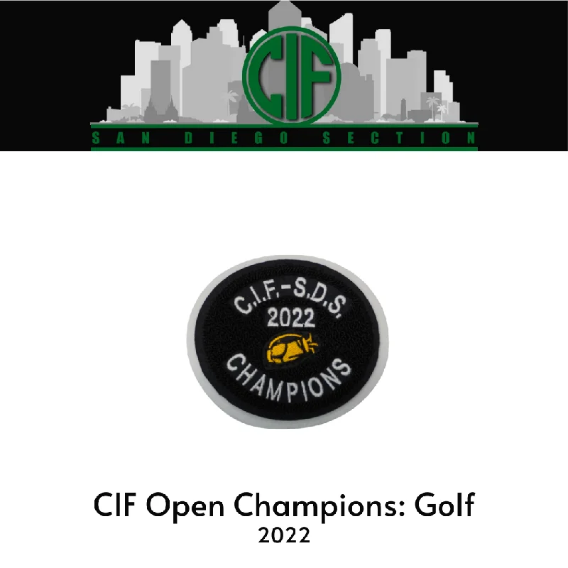 CIF Open Champions: Golf 2022