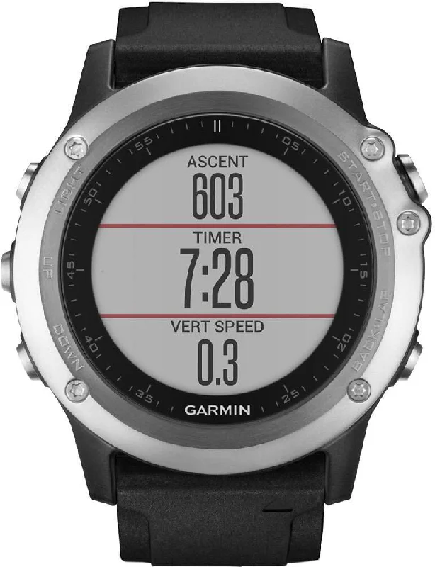 Garmin Watch Fenix 3 HR Silver Edition