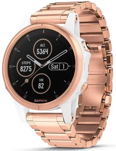 Garmin Watch Fenix 5S Plus Sapphire Rose Gold Band