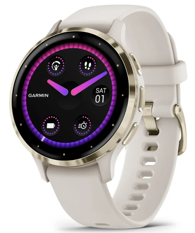 Garmin Venu 3S Soft Gold Smartwatch