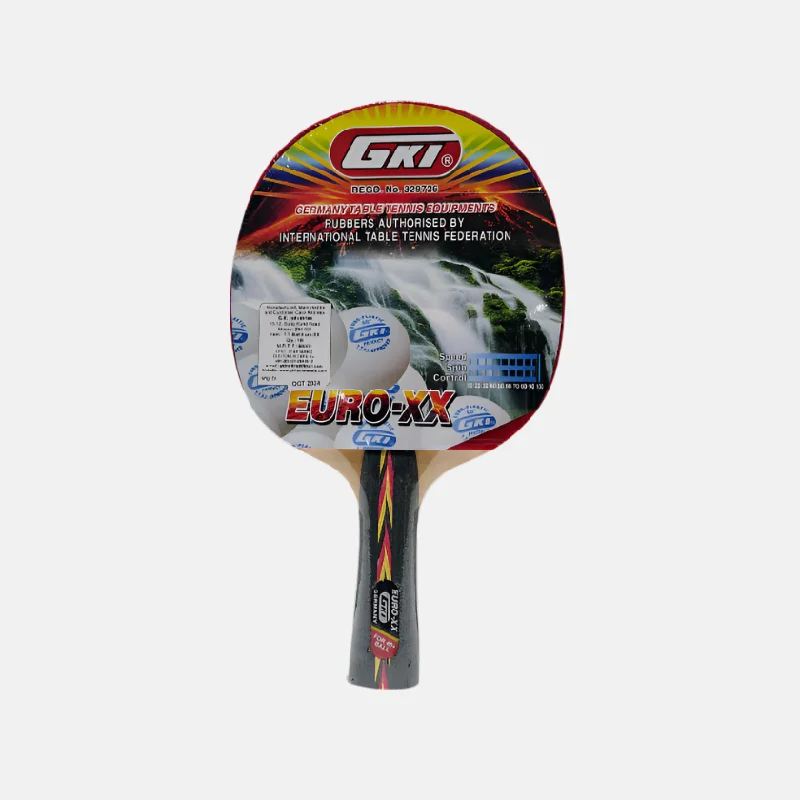 GKI Euro XX Wooden Table Tennis Racquet