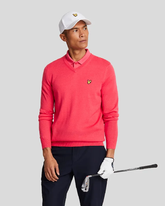 Golf V Neck Jumper